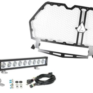 Assault Industries Hellfire Grille + Vision X Led Light (Fits: Rzr Turbo S)